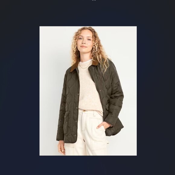 OLD NAVY QUILTED BARN JACKET - Picture 14 of 14